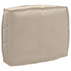 Cuscino VidaXL grigio talpa 50 x 40 x 12 cm in tessuto oxford