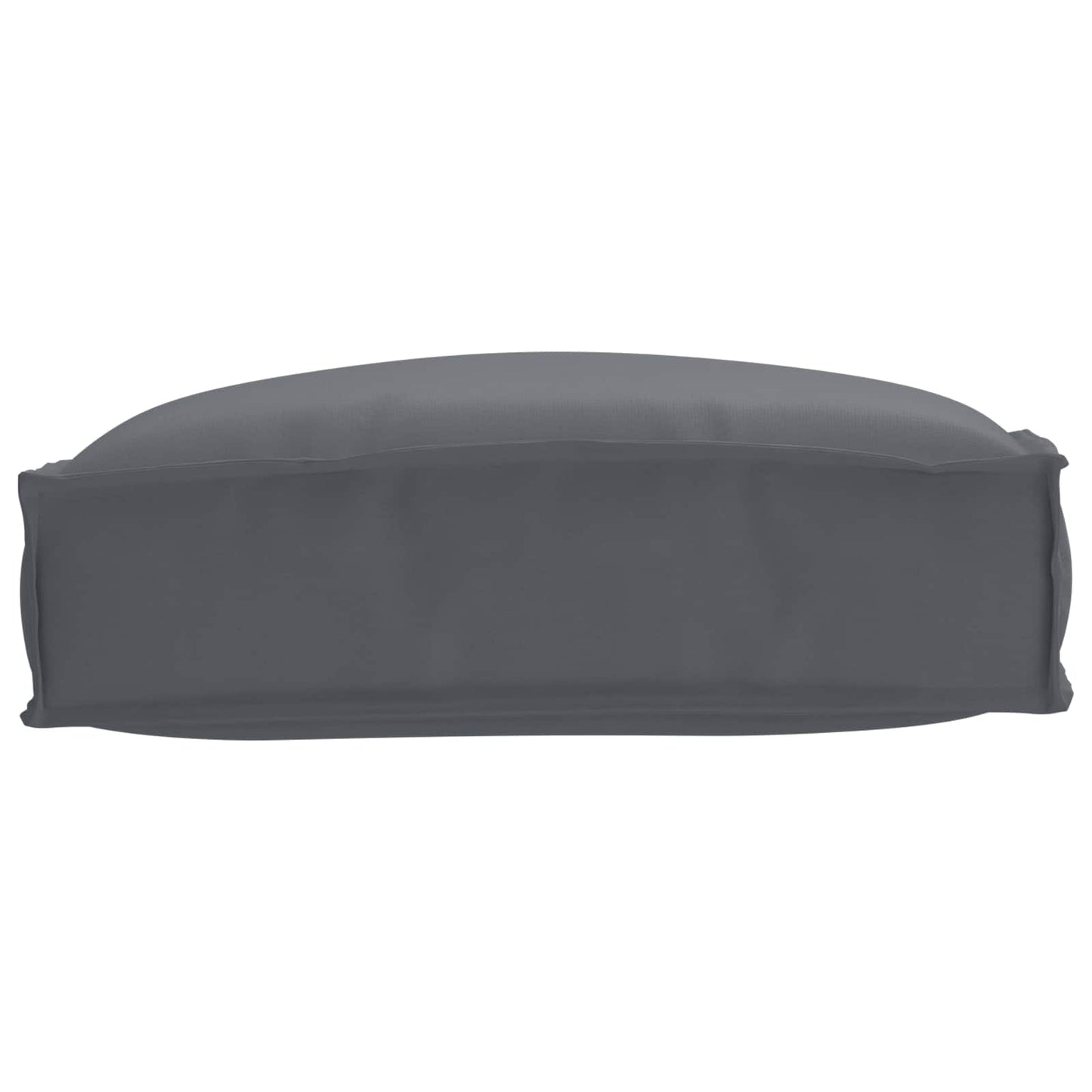 Cuscino Vidaxl antracite 50 x 50 x 12 cm tessuto oxford