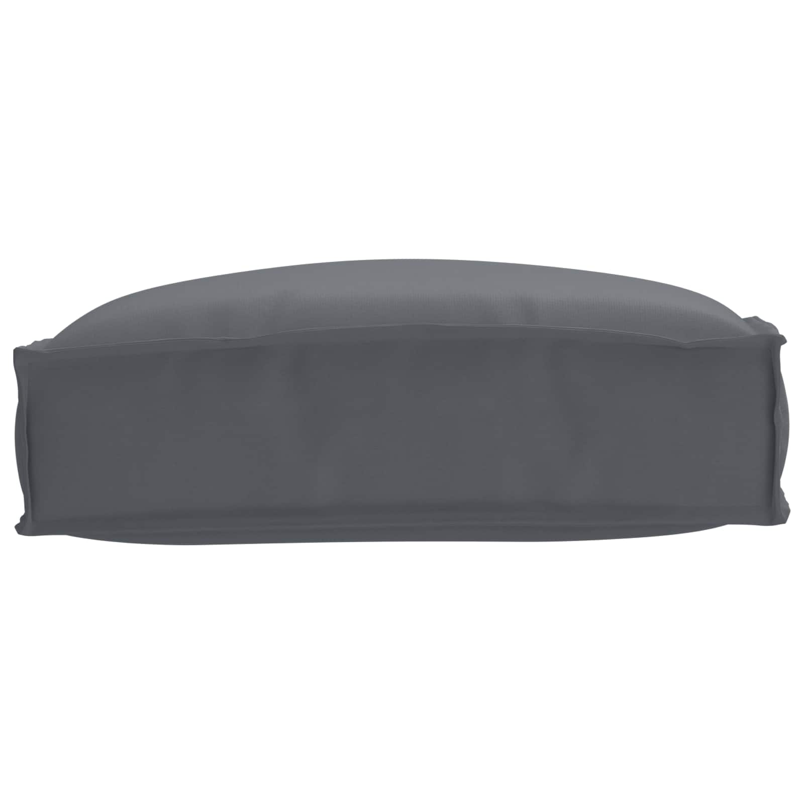 Cuscino Vidaxl antracite 50 x 50 x 12 cm tessuto oxford