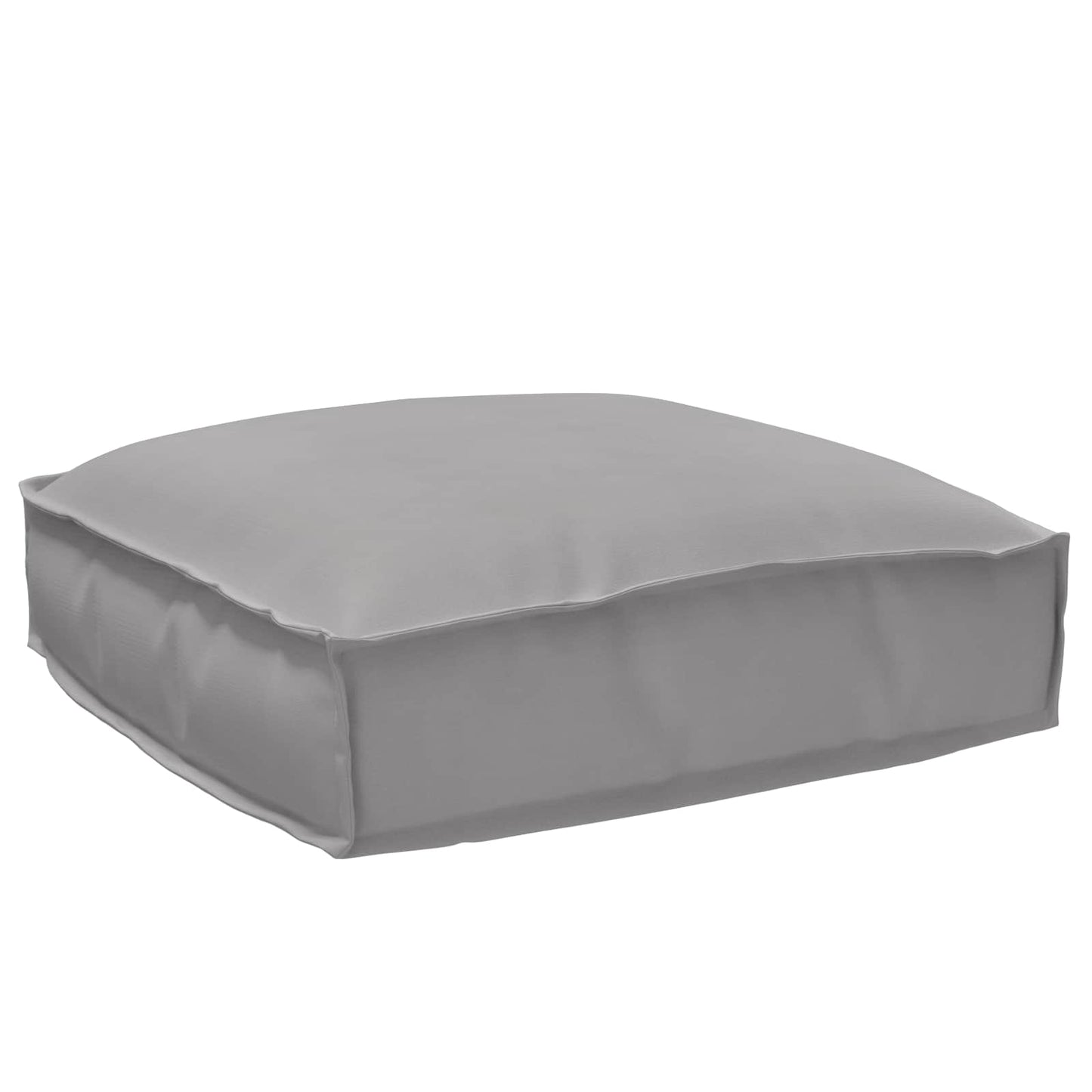 Vidaxl kussen grijs 50 x 50 x 12 cm oxford stof