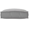 Cuscino Vidaxx grigio 50 x 50 x 12 cm in tessuto oxford