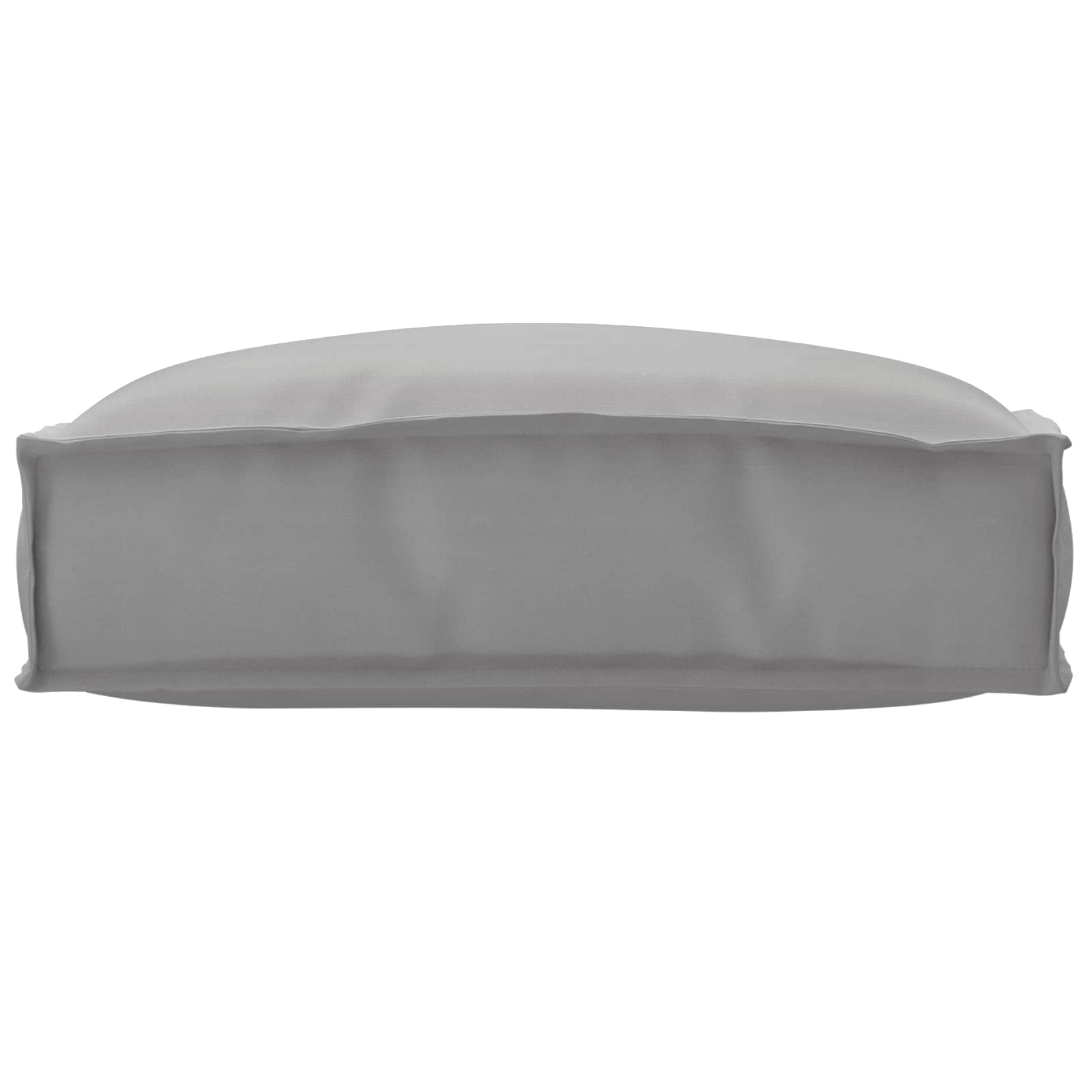 Cuscino Vidaxx grigio 50 x 50 x 12 cm in tessuto oxford