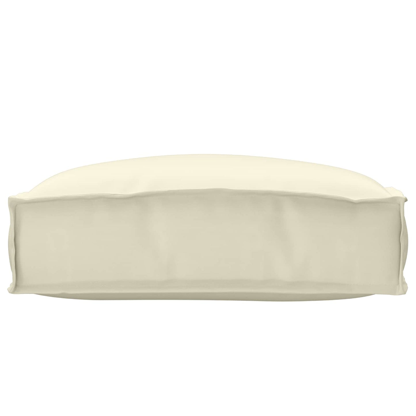 Cuscino Vidaxl crema 50 x 50 x 12 cm tessuto oxford