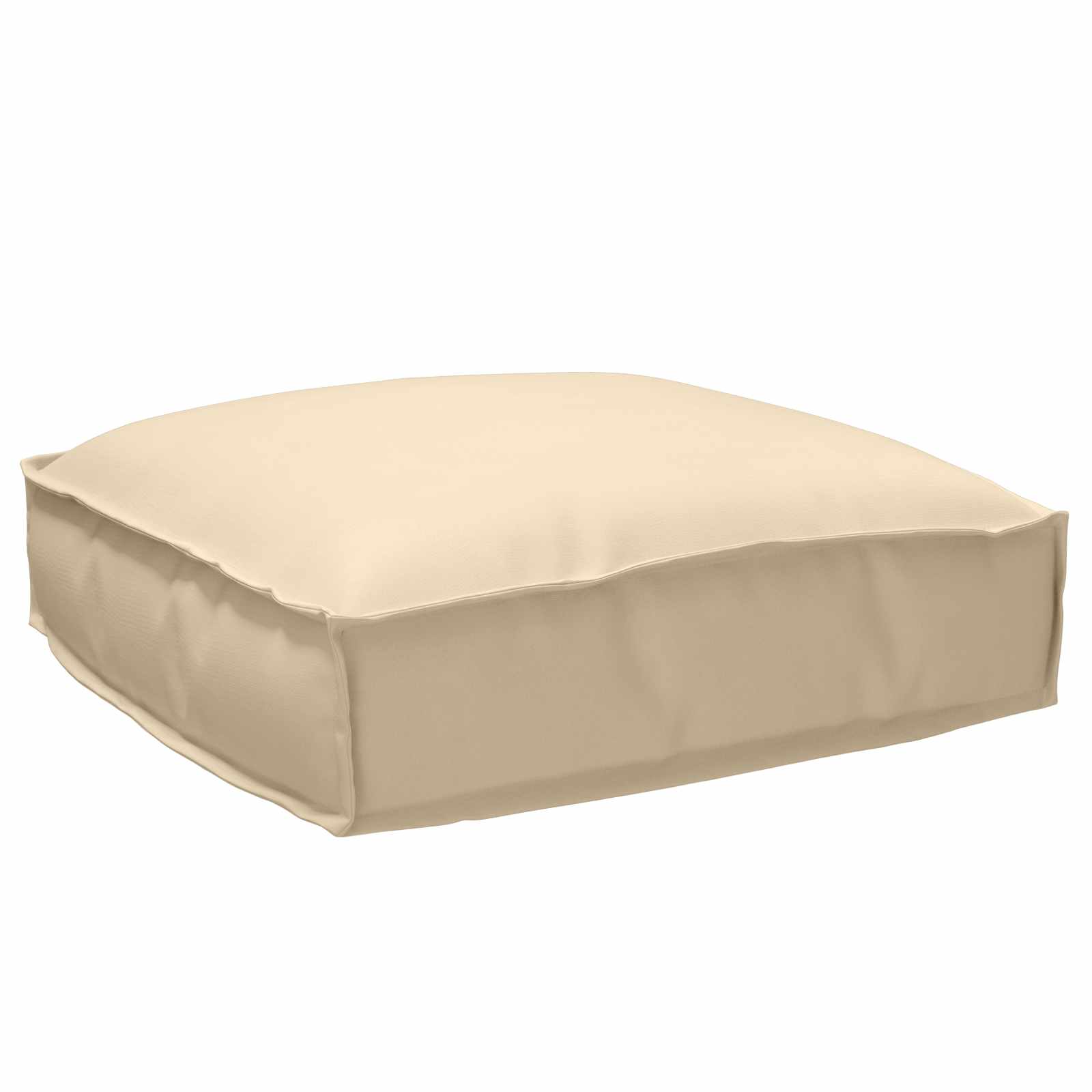 Cuscino Vidaxl beige 50 x 50 x 12 cm in tessuto oxford