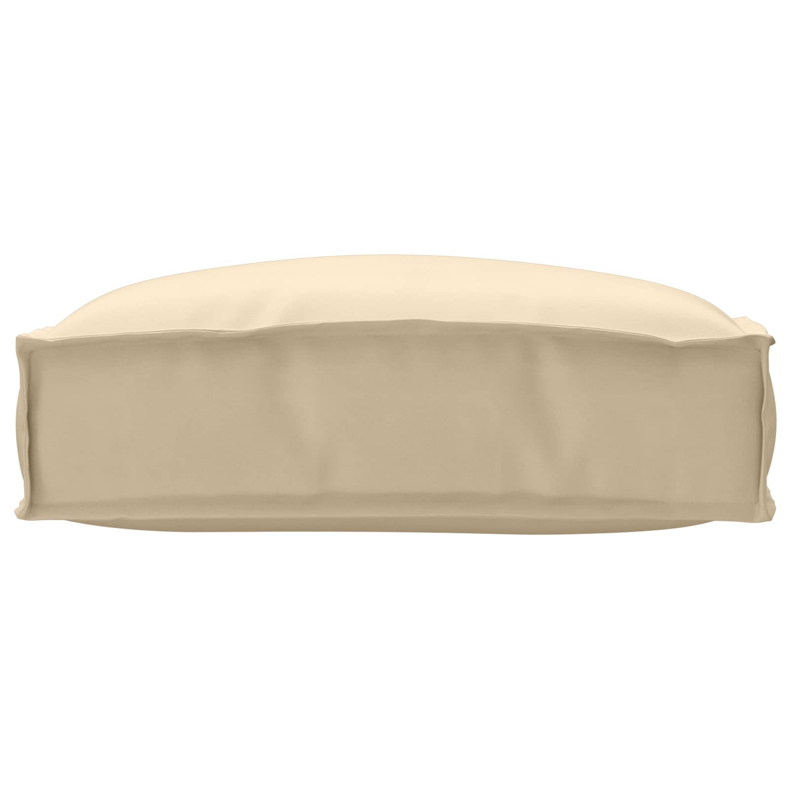 Cuscino Vidaxl beige 50 x 50 x 12 cm in tessuto oxford