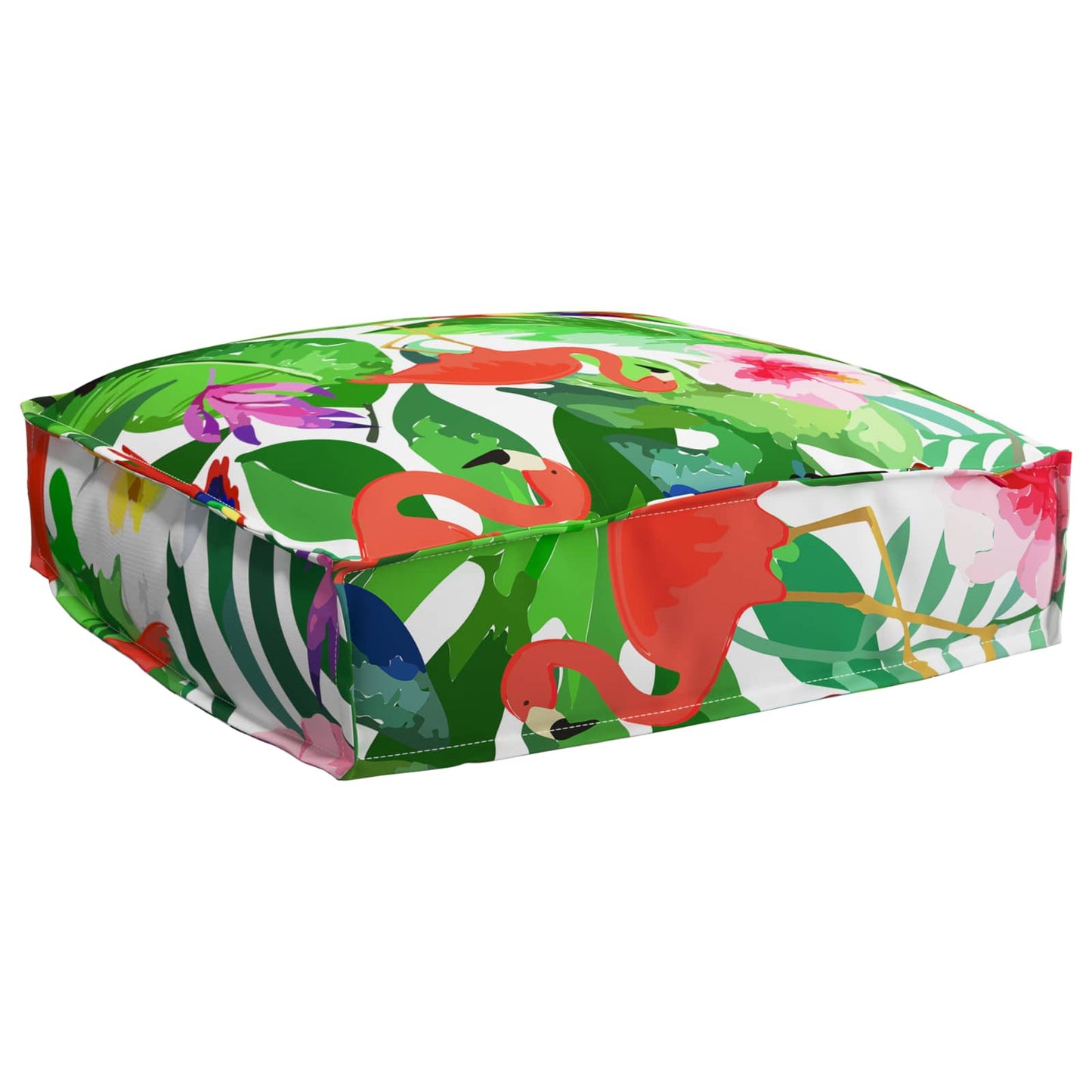 Vidaxx cuscino fiori multicolori 50 x 50 x 12 cm in tessuto oxford