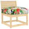 Vidaxx cuscino fiori multicolori 50 x 50 x 12 cm in tessuto oxford