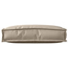 Cuscino Vidaxx tortora 60 x 40 x 12 cm in tessuto oxford