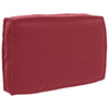 Cuscino Vidaxxl rosso vino 60 x 40 x 12 cm in tessuto oxford