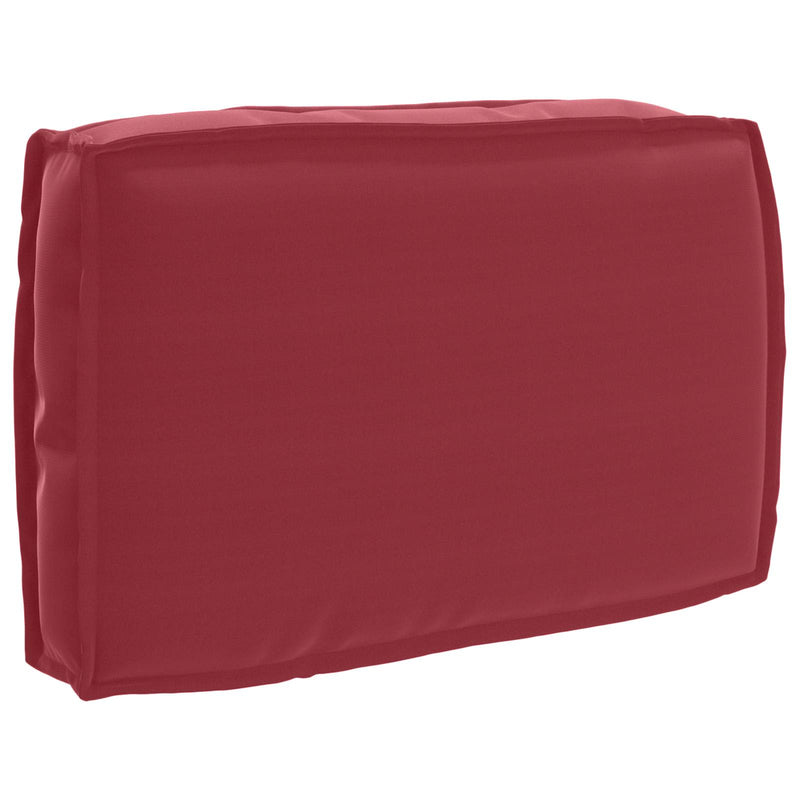 Cuscino Vidaxxl rosso vino 60 x 40 x 12 cm in tessuto oxford