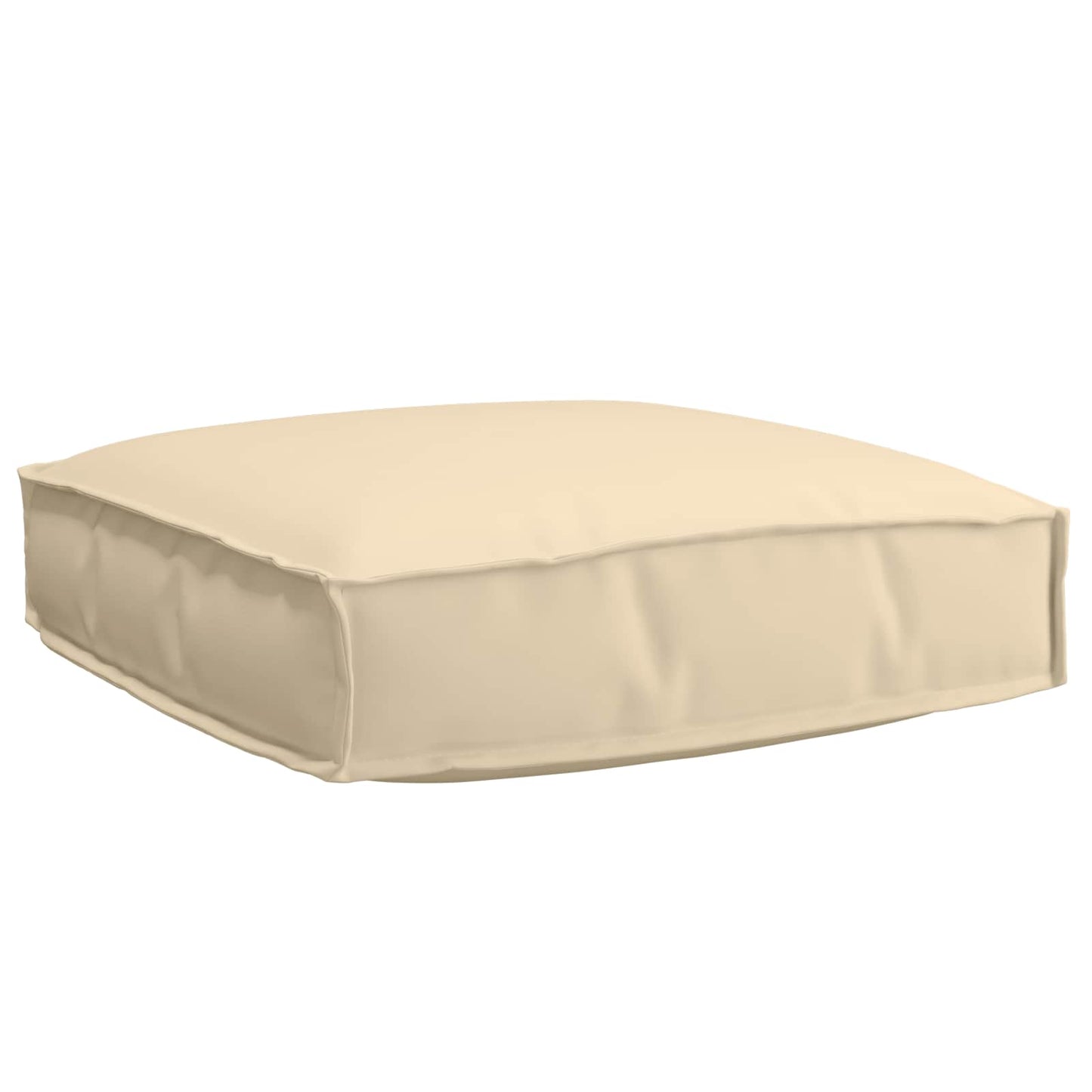 VidaXL cojín beige 60 x 60 x 12 cm tela oxford