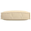 VidaXL cojín beige 60 x 60 x 12 cm tela oxford