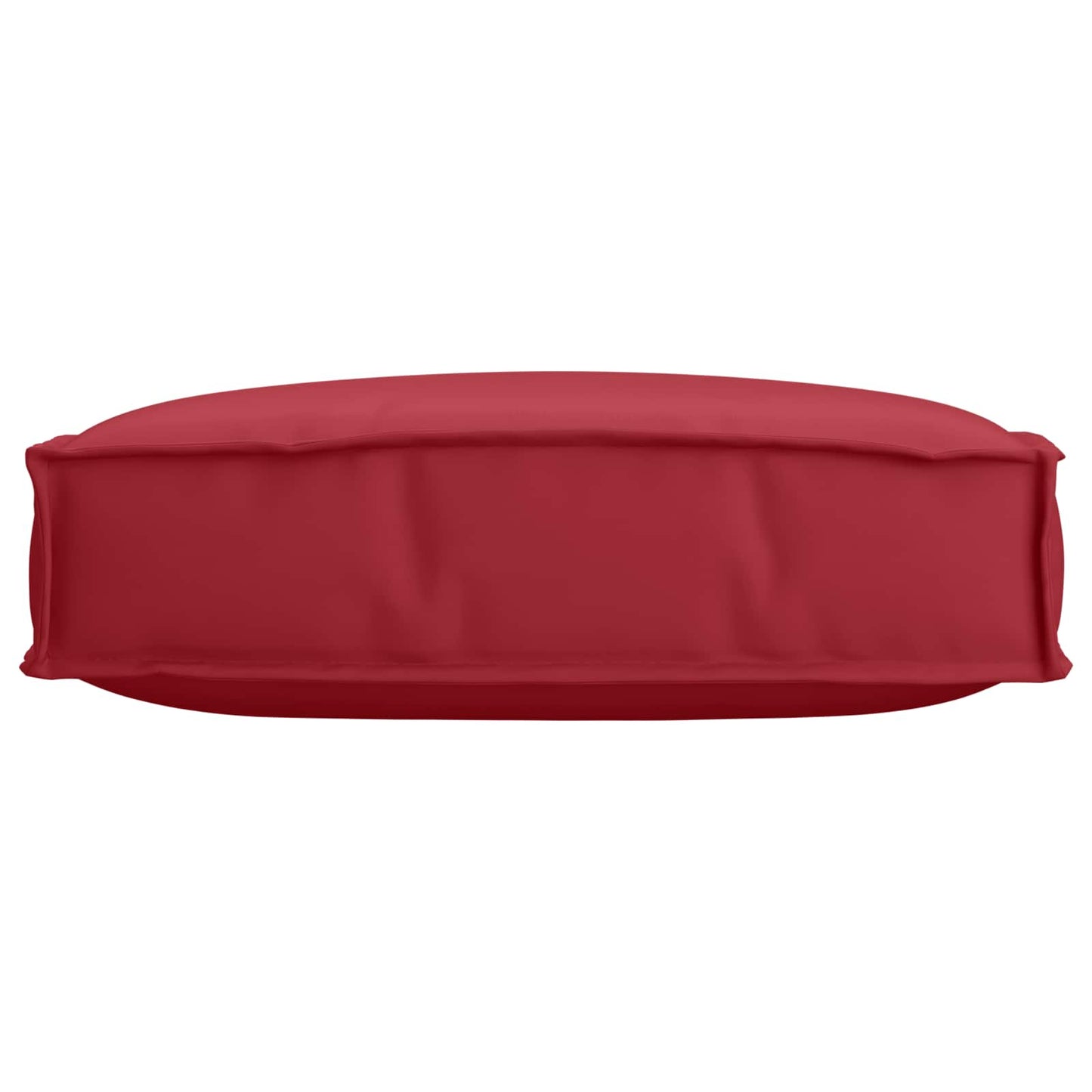 Vidaxxl cojín rojo vino 60 x 60 x 12 cm tela oxford