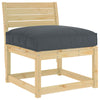 Vidaxl kussen antraciet 70 x 70 x 12 cm oxford stof