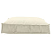 Vidaxl kussen crème 70 x 70 x 12 cm oxford stof