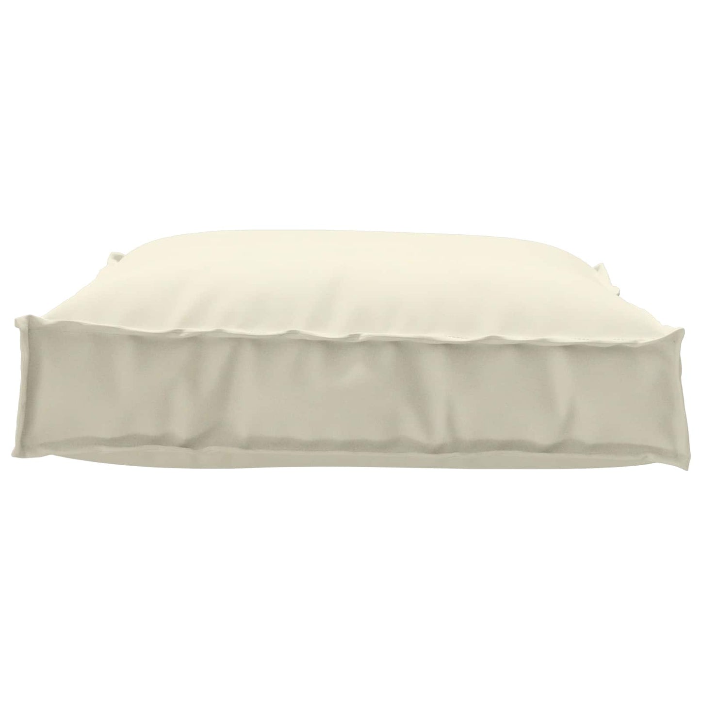 Vidaxl kussen crème 70 x 70 x 12 cm oxford stof