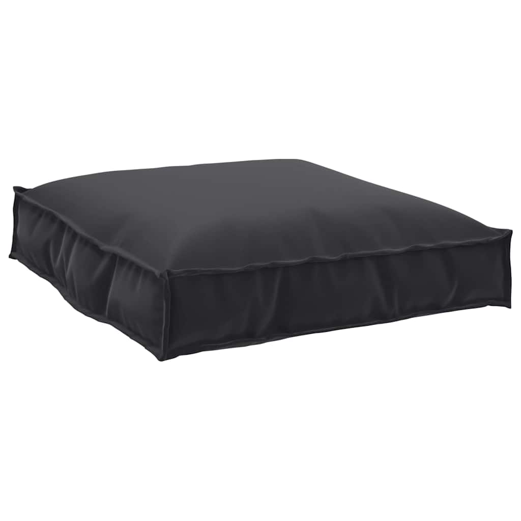 Cuscino Vidaxx nero 70 x 70 x 12 cm tessuto oxford