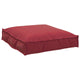 Vidaxl kussen wijnrood 70 x 70 x 12 cm oxford stof