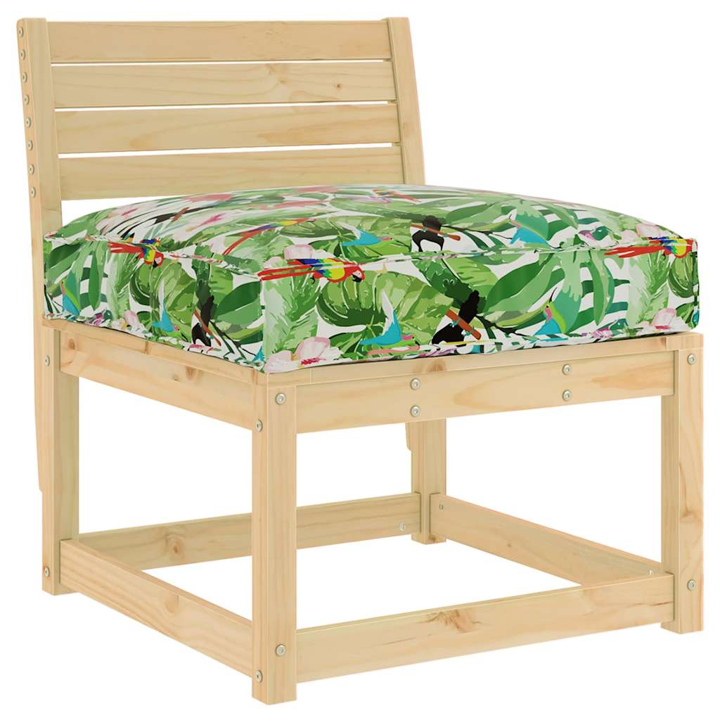 Vidaxl kussen bloemen multikleur 70 x 70 x 12 cm oxford stof