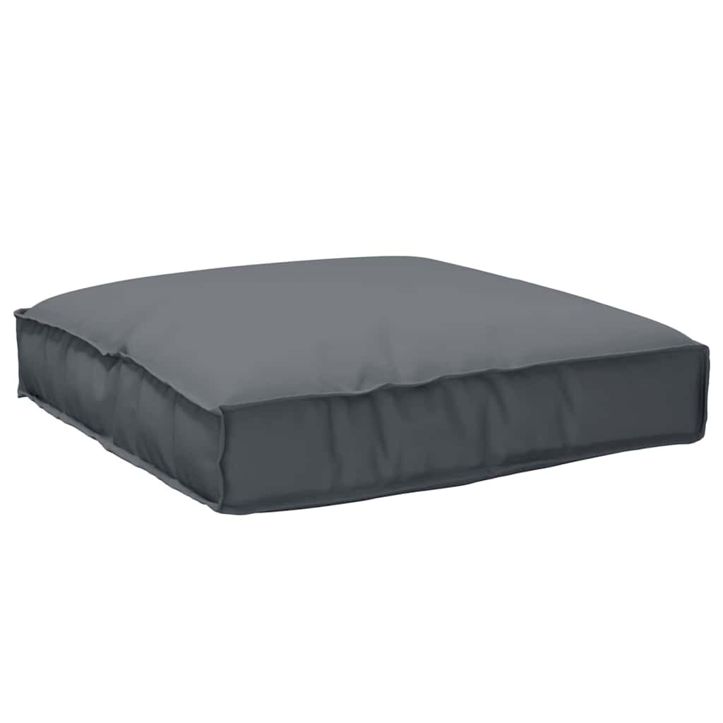 Cuscino Vidaxl antracite 80 x 80 x 12 cm tessuto oxford