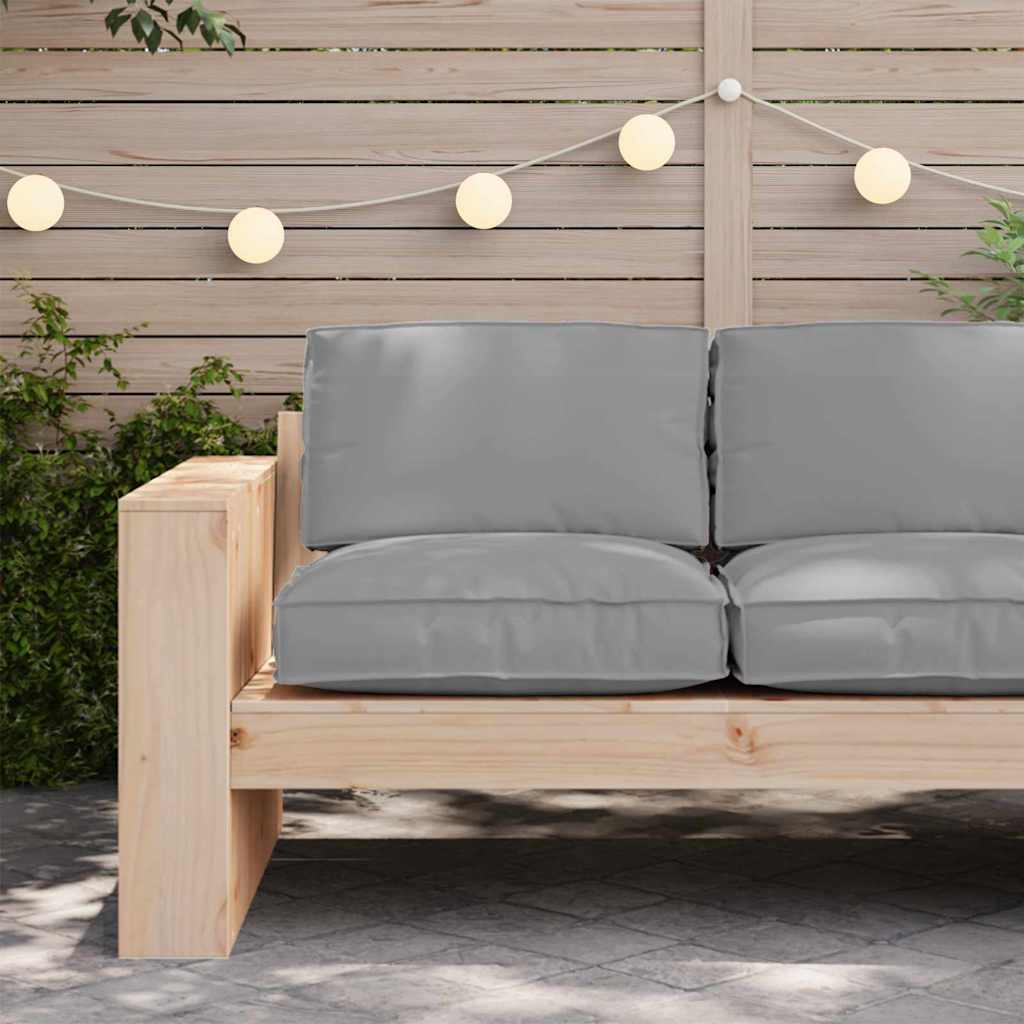 Cuscino Vidaxx grigio 80 x 80 x 12 cm in tessuto oxford