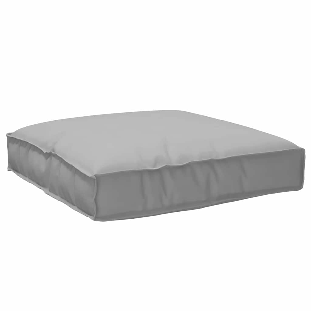 Cuscino Vidaxx grigio 80 x 80 x 12 cm in tessuto oxford