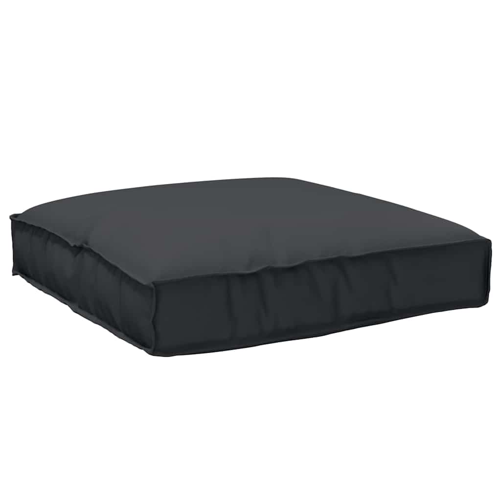 Cuscino Vidaxx nero 80 x 80 x 12 cm tessuto oxford