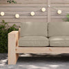 Cuscino Vidaxx tortora 80 x 80 x 12 cm tessuto oxford