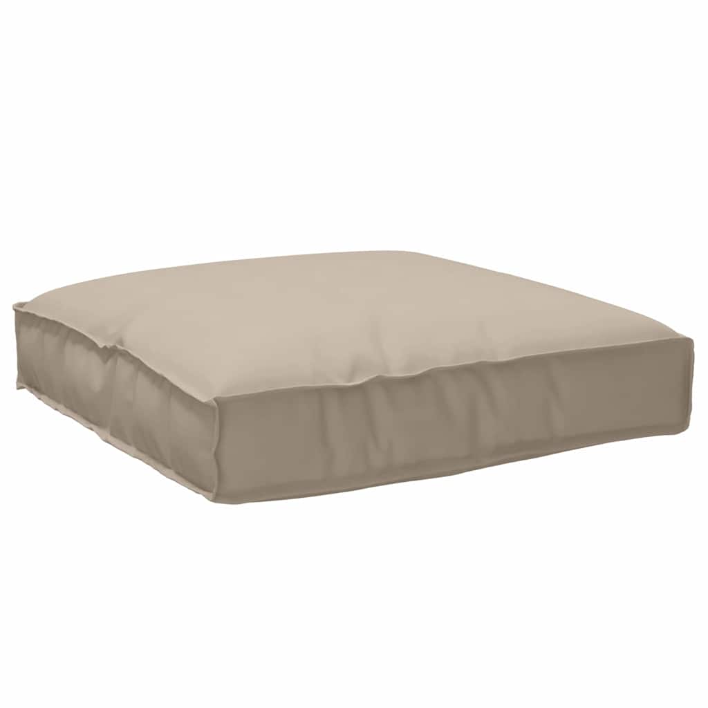 Cuscino Vidaxx tortora 80 x 80 x 12 cm tessuto oxford