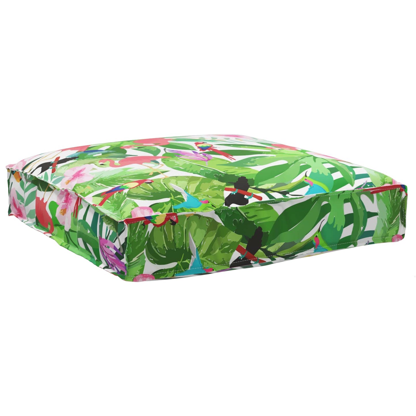 Vidaxx cuscino fiori multicolori 80 x 80 x 12 cm in tessuto oxford