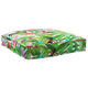 Vidaxl kussen bloemen multikleur 80 x 80 x 12 cm oxford stof
