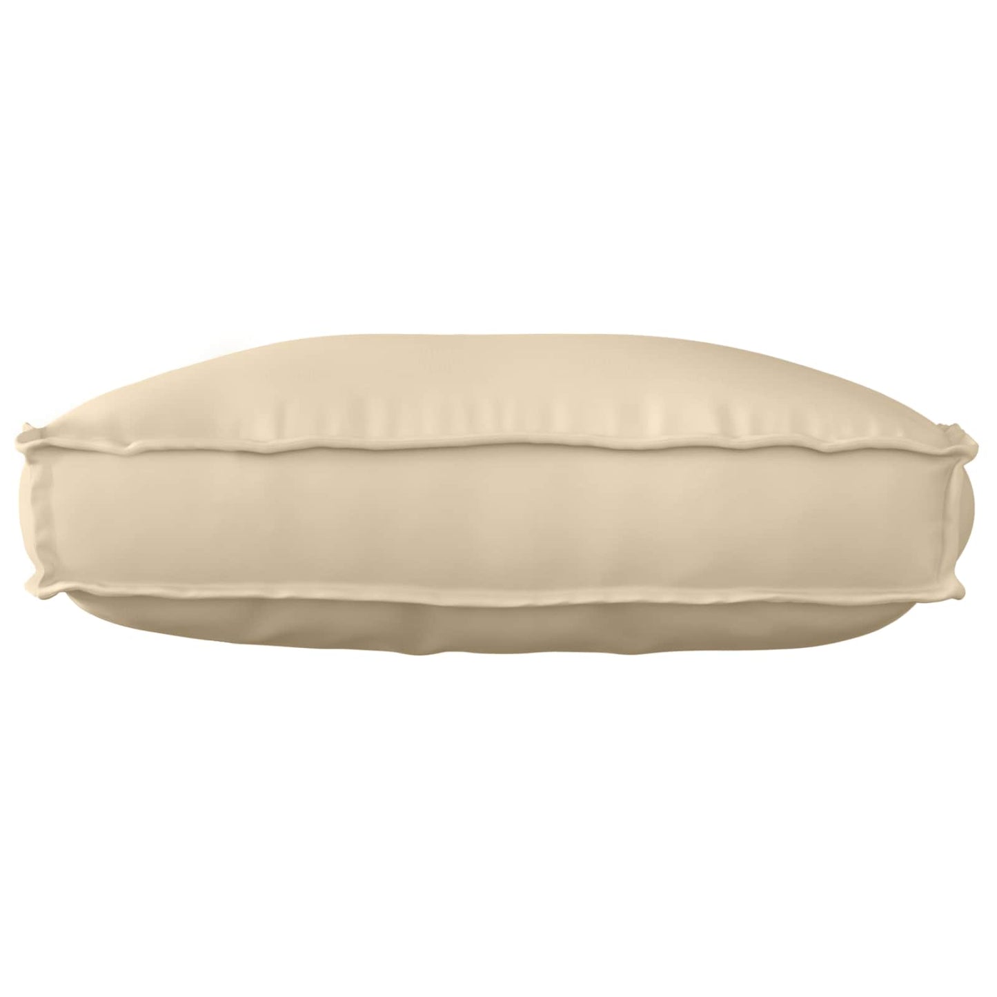 Cojín vidaxl beige 70 x 40 x 12 cm tela oxford