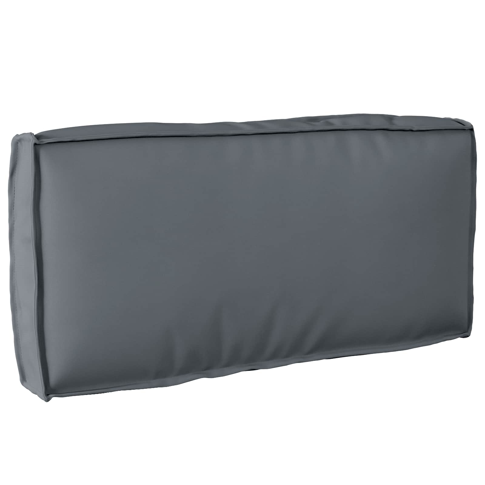 Cuscino Vidaxl antracite 80 x 40 x 12 cm tessuto oxford