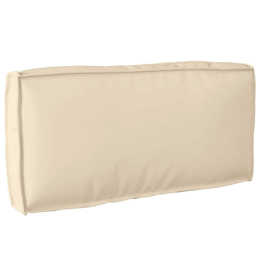 Cuscino Vidaxl beige 80 x 40 x 12 cm in tessuto oxford