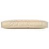 Cuscino Vidaxl beige 80 x 40 x 12 cm in tessuto oxford