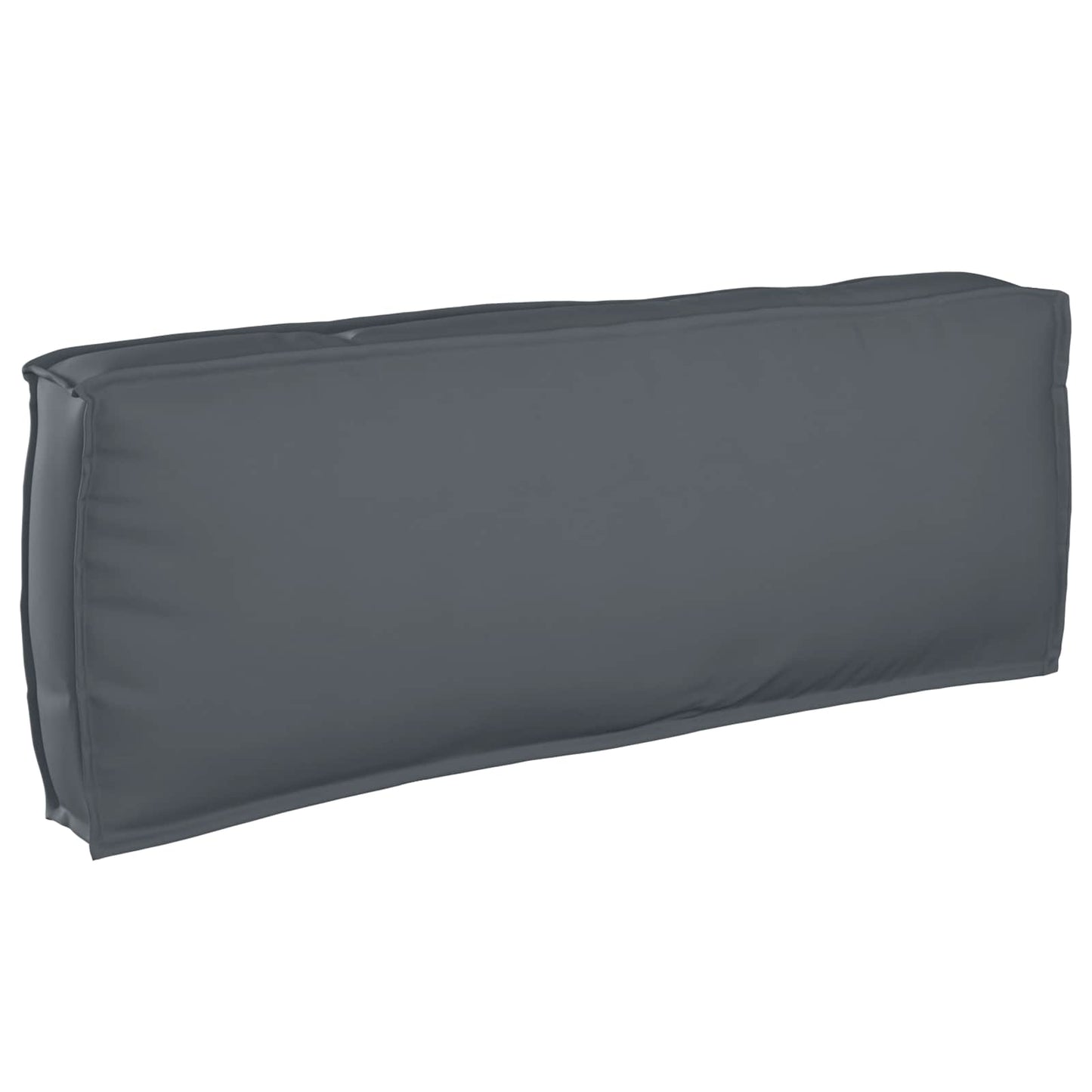 Cojín vidaxl antracita 120 x 40 x 12 cm tela oxford