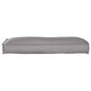 Vidaxl kussen grijs 120 x 40 x 12 cm oxford stof