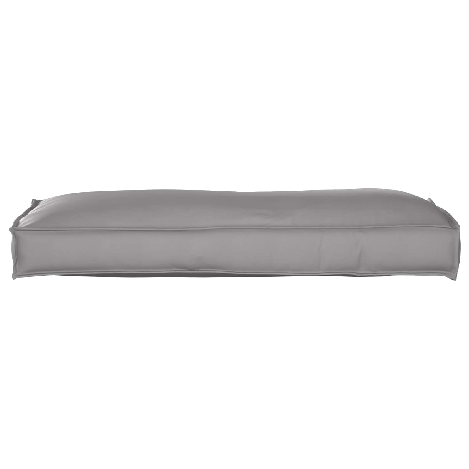 Vidaxl kussen grijs 120 x 40 x 12 cm oxford stof