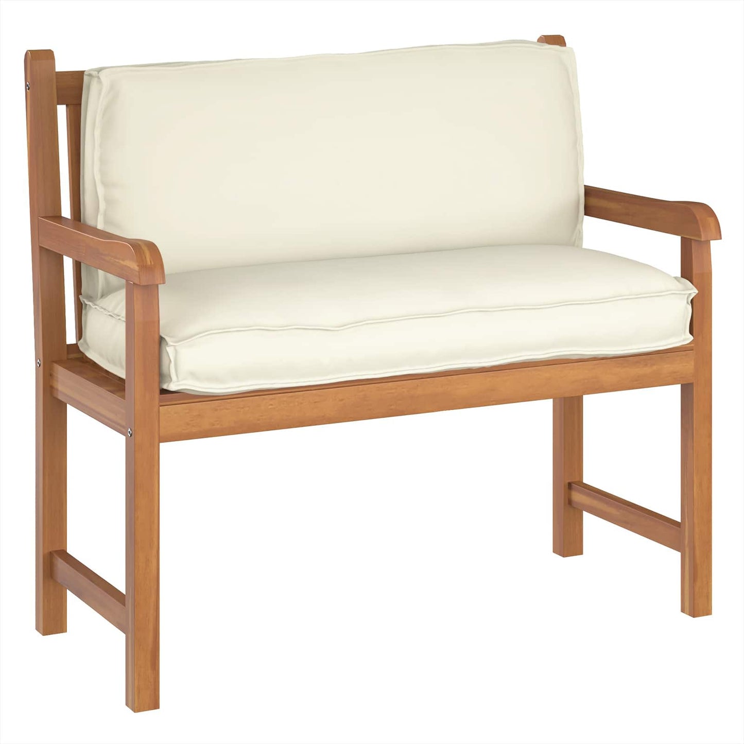 VidaXL cojín crema 120 x 40 x 12 cm tela oxford