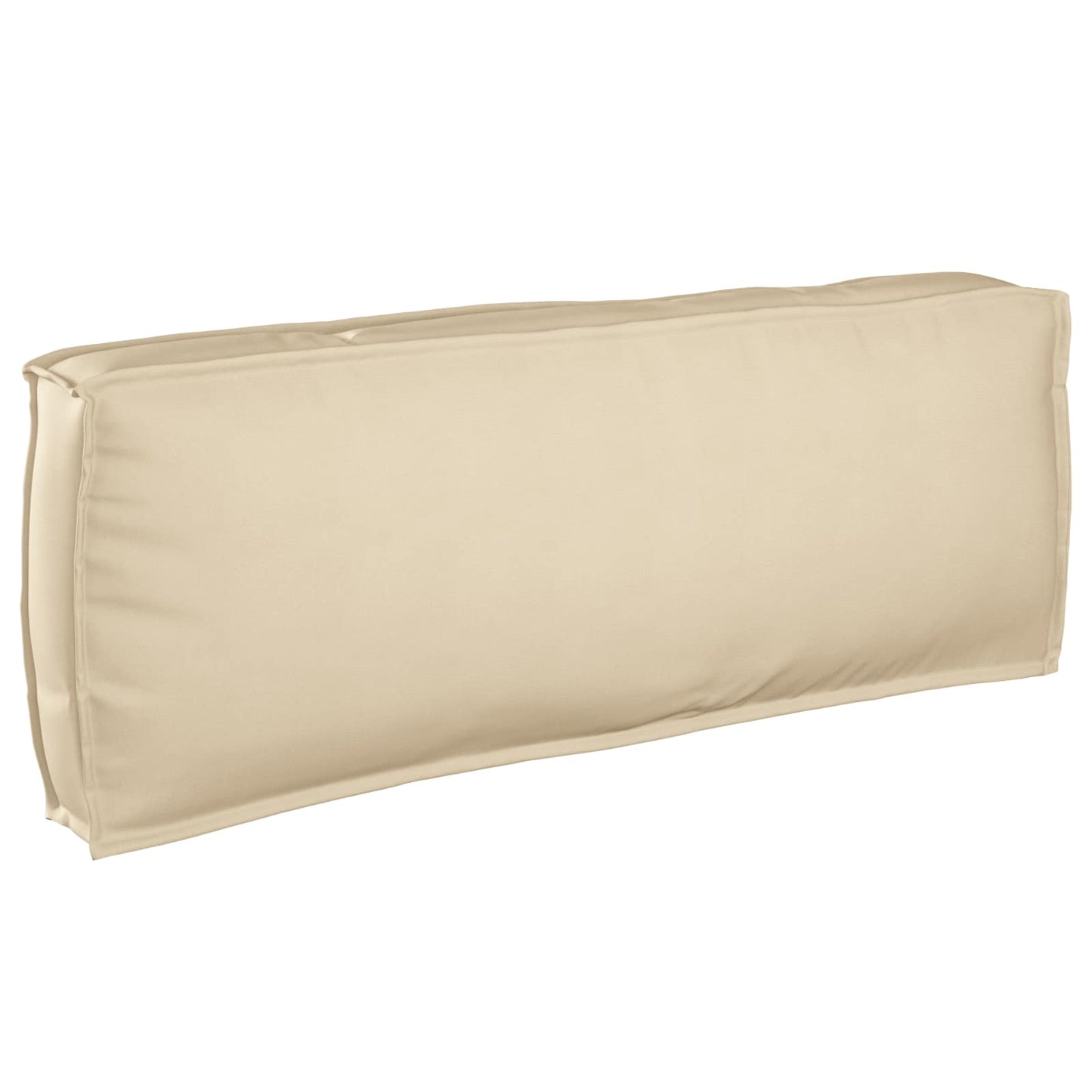 Cuscino VidaXL beige 120 x 40 x 12 cm in tessuto oxford