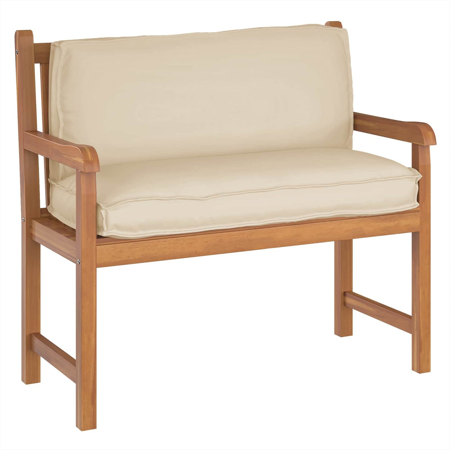 Cuscino VidaXL beige 120 x 40 x 12 cm in tessuto oxford