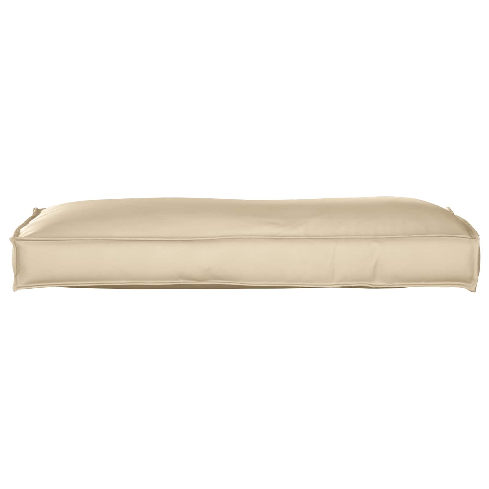 Cuscino VidaXL beige 120 x 40 x 12 cm in tessuto oxford