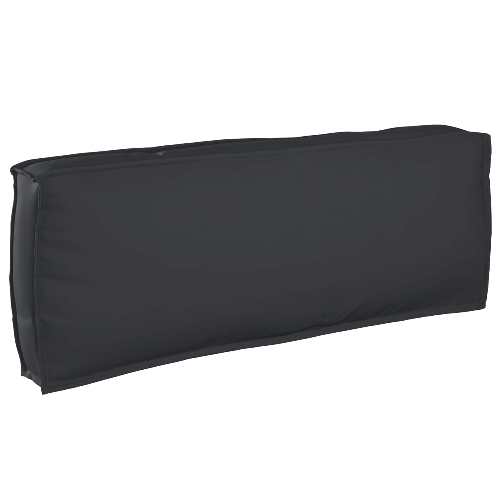 Cuscino VidaXL nero 120 x 40 x 12 cm in tessuto oxford