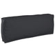 Cuscino VidaXL nero 120 x 40 x 12 cm in tessuto oxford