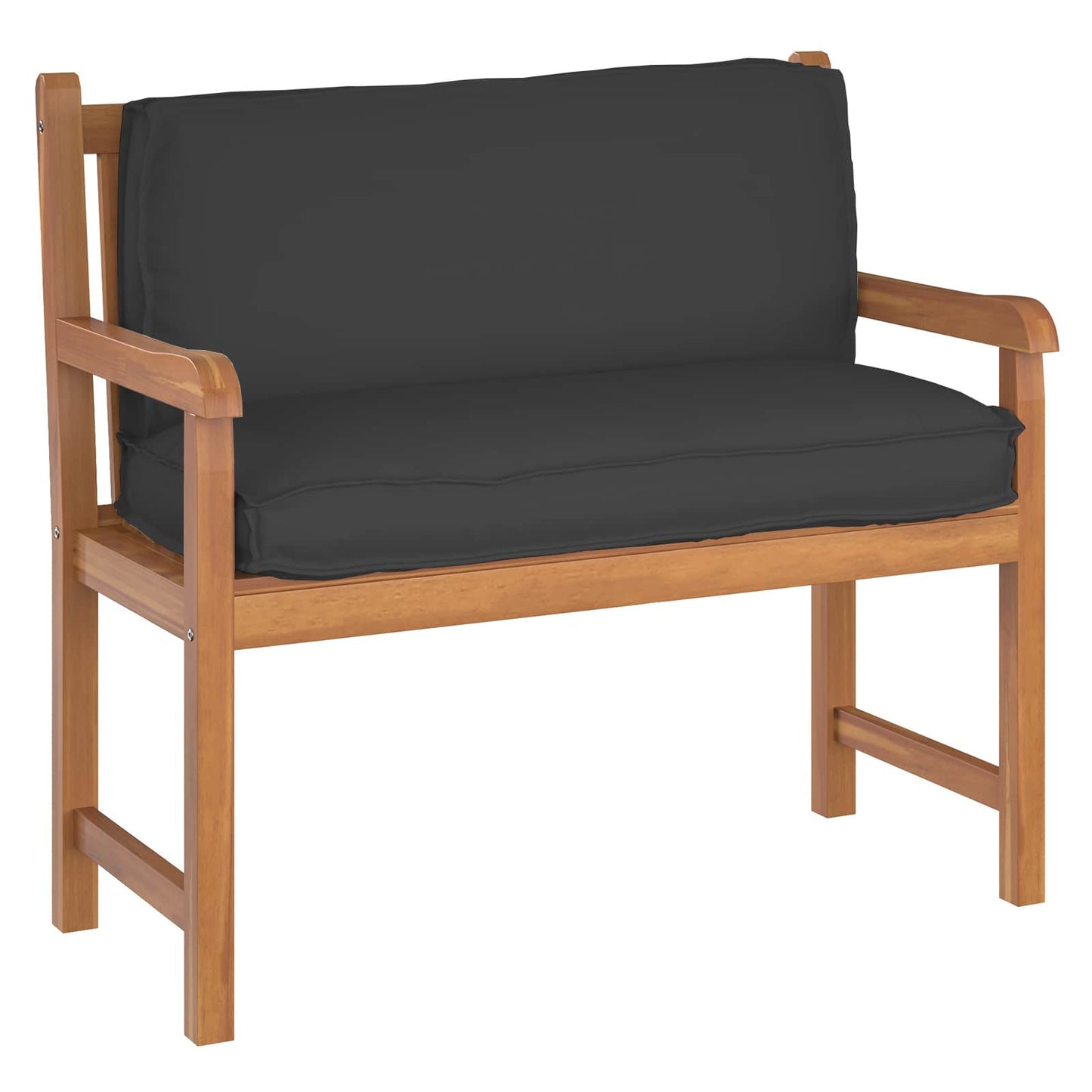 Cuscino VidaXL nero 120 x 40 x 12 cm in tessuto oxford