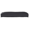 Cuscino VidaXL nero 120 x 40 x 12 cm in tessuto oxford