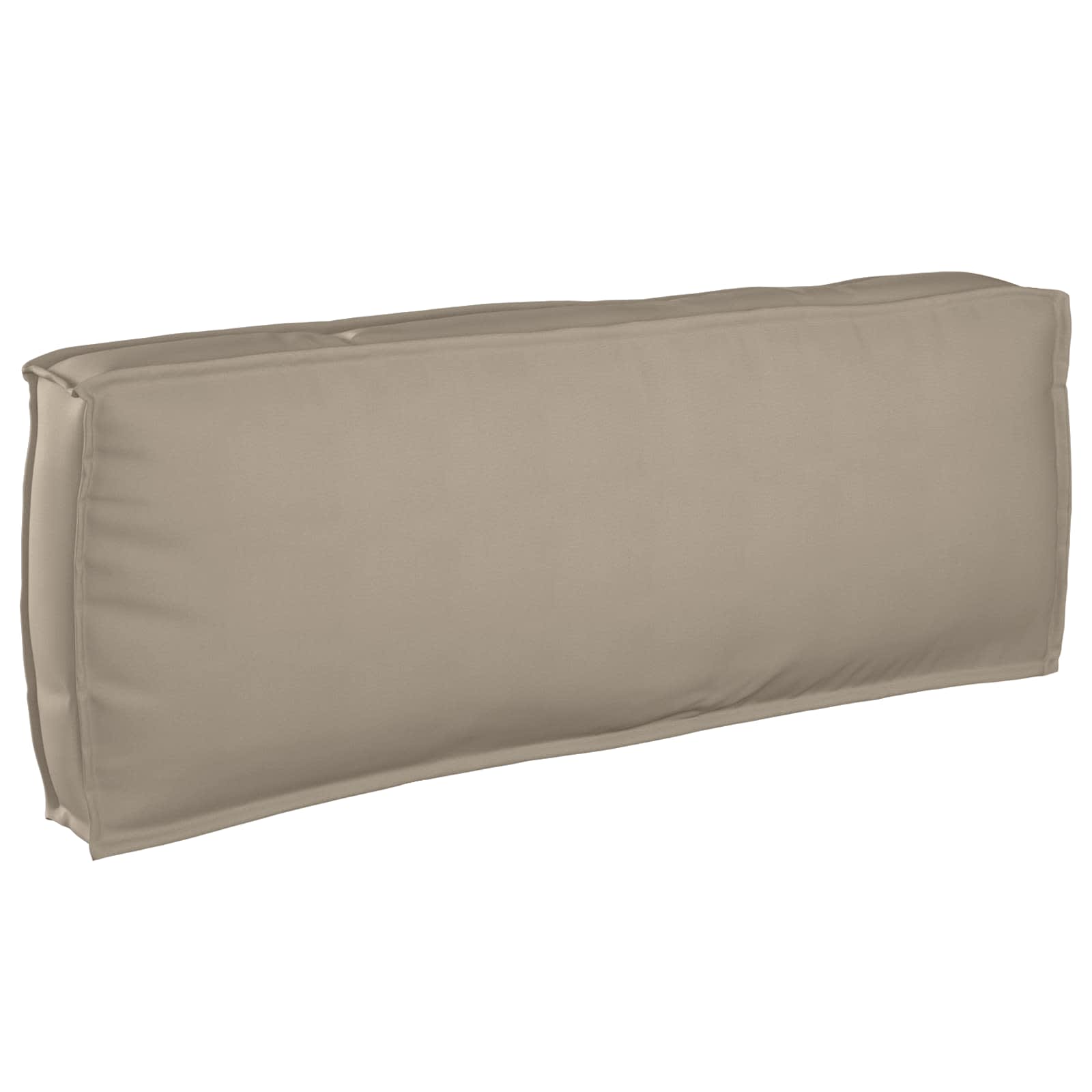 Cuscino Vidaxx tortora 120 x 40 x 12 cm tessuto oxford