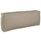 Cuscino Vidaxx tortora 120 x 40 x 12 cm tessuto oxford