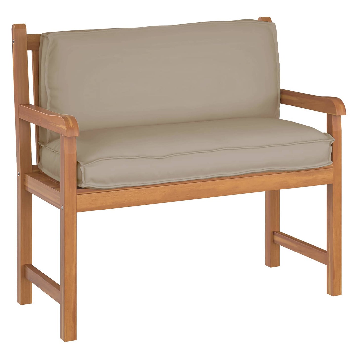 Cuscino Vidaxx tortora 120 x 40 x 12 cm tessuto oxford