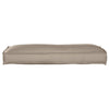 Vidaxl kussen taupe 120 x 40 x 12 cm oxford stof